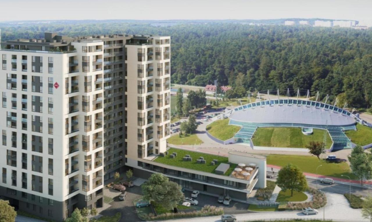 Apartamenty Bruno I Bianca W Symphony Modern Tower Gdynia 2 I 3 Pietro Eksteriør billede